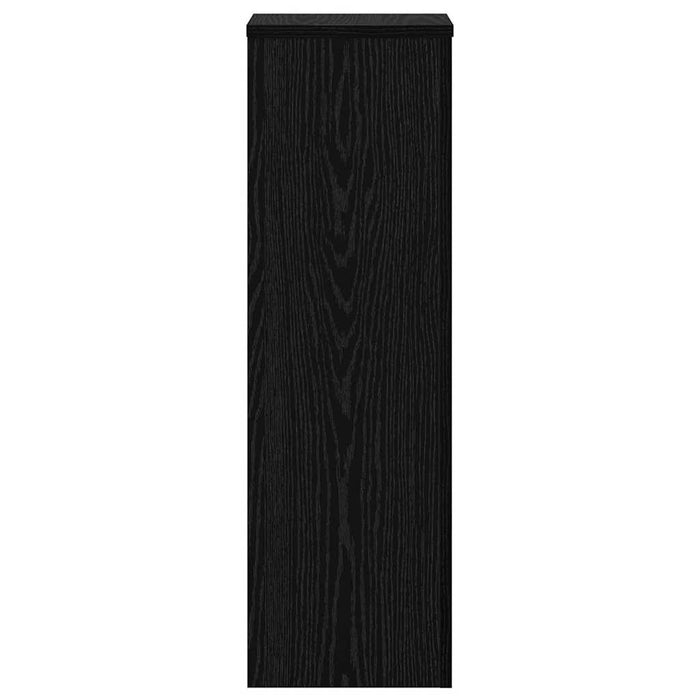 Suport pentru plante 2 pcs Stejar negru 25 x 25 x 80 cm - WALTI WALTI