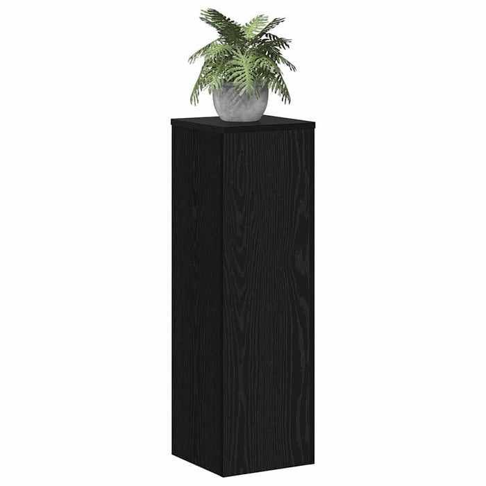 Suport pentru plante 2 pcs Stejar negru 25 x 25 x 80 cm - WALTI WALTI