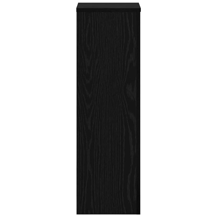 Suport pentru plante 2 pcs Stejar negru 25 x 25 x 80 cm - WALTI WALTI