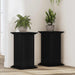 Suport pentru plante Stejar negru 33 x 33 x 60 cm Lemn compozit - WALTI WALTI