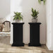 Suport pentru plante Stejar negru 33 x 33 x 60 cm Lemn compozit - WALTI WALTI