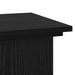 Suport pentru plante Stejar Negru 33 x 33 x 80 cm Lemn compozit - WALTI WALTI