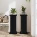 Suport pentru plante Stejar Negru 33 x 33 x 80 cm Lemn compozit - WALTI WALTI