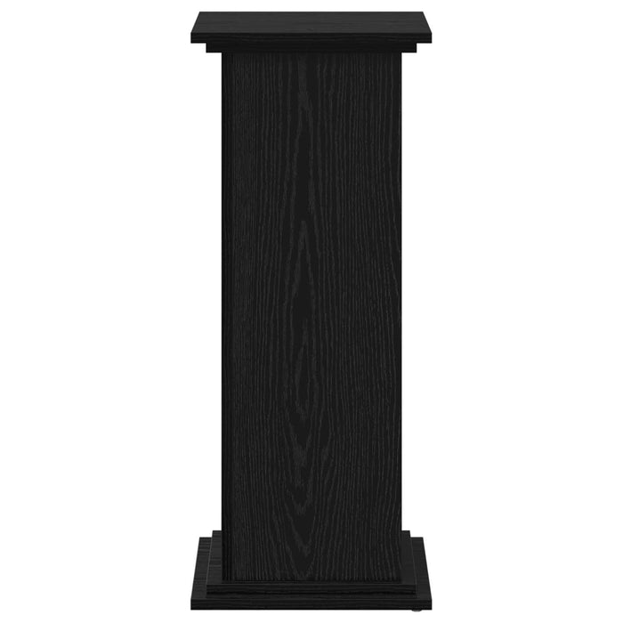 Suport pentru plante Stejar Negru 33 x 33 x 80 cm Lemn compozit - WALTI WALTI