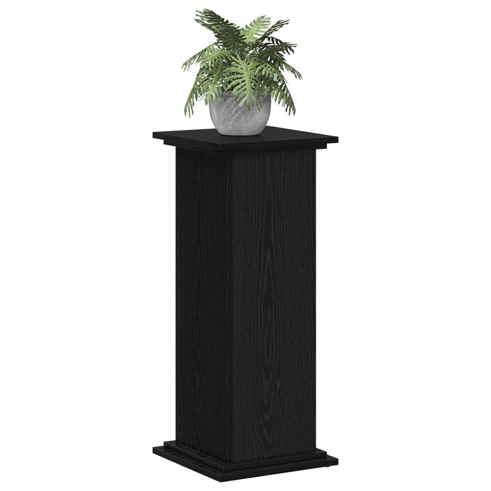 Suport pentru plante Stejar Negru 33 x 33 x 80 cm Lemn compozit - WALTI WALTI