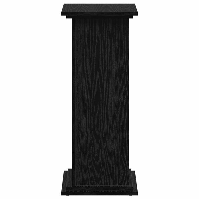 Suport pentru plante Stejar Negru 33 x 33 x 80 cm Lemn compozit - WALTI WALTI