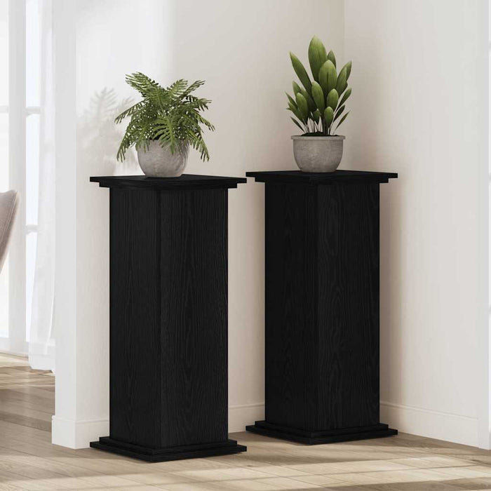Suport pentru plante Stejar negru 33 x 33 x 100 cm - WALTI WALTI
