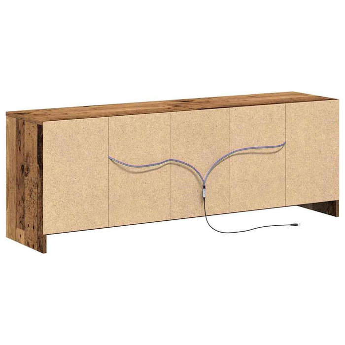 Cabinet TV Maro 139.5 x 34 x 50 cm Lemn compozit - WALTI WALTI
