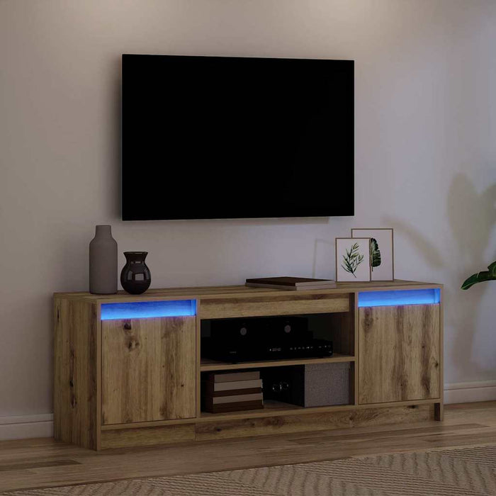 Cabinet TV Maro 139.5 x 34 x 50 cm Lemn compozit - WALTI WALTI