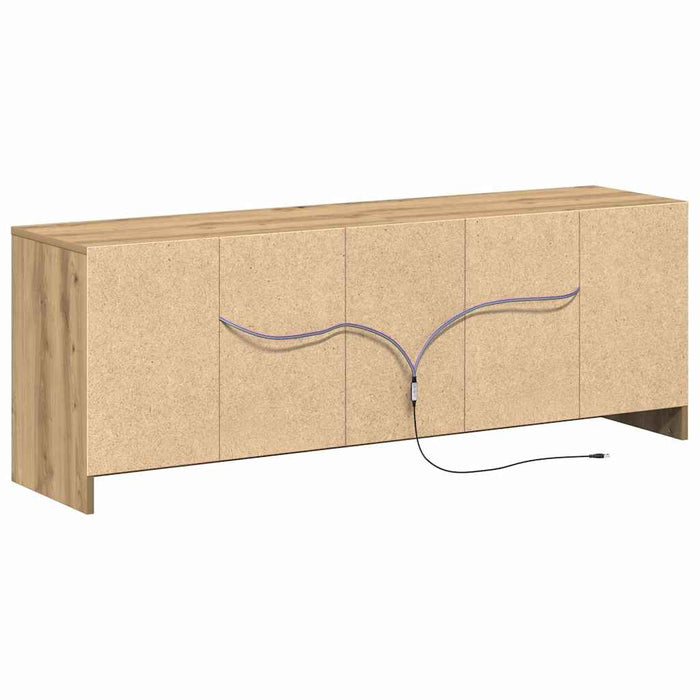 Cabinet TV Maro 139.5 x 34 x 50 cm Lemn compozit - WALTI WALTI