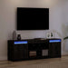 Cabinet TV Negru 139.5 x 34 x 50 cm Lemn compozit - WALTI WALTI