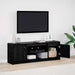 Cabinet TV Negru 139.5 x 34 x 50 cm Lemn compozit - WALTI WALTI