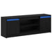 Cabinet TV Negru 139.5 x 34 x 50 cm Lemn compozit - WALTI WALTI