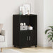 Cabinet cu roți Stejar Negru 55 x 40 x 91 cm Lemn compozit - WALTI WALTI