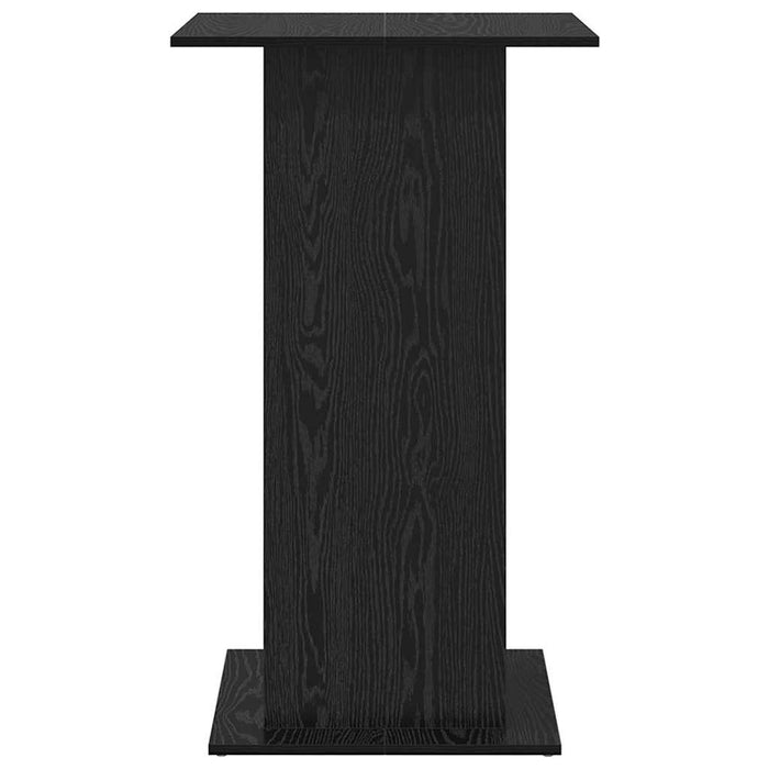 Masă de bar cu raft Stejar Negru 60 x 60 x 100 cm Lemn compozit - WALTI WALTI