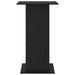 Masă de bar cu raft Stejar Negru 60 x 60 x 100 cm Lemn compozit - WALTI WALTI