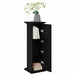 Raft de expunere Stejar Negru 31 x 30 x 90 cm Lemn compozit - WALTI WALTI