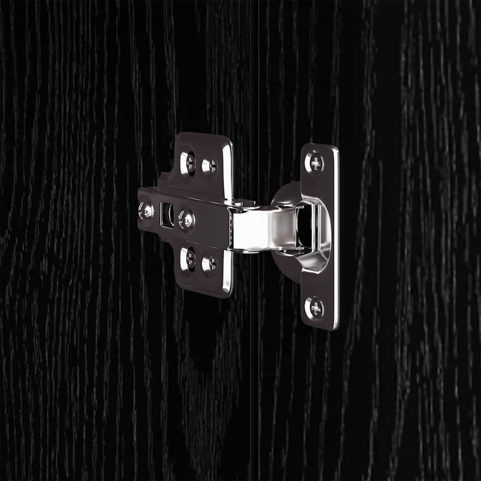 Raft de expunere Stejar Negru 31 x 30 x 60 cm Lemn compozit - WALTI WALTI