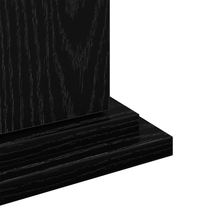 Raft de expunere Stejar Negru 31 x 30 x 60 cm Lemn compozit - WALTI WALTI