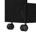 Trolley pentru Depozitare Îngust Stejar Negru 60 x 22 x 80 cm - WALTI WALTI