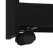 Trolley pentru Depozitare Îngust Stejar Negru 60 x 20 x 82 cm - WALTI WALTI