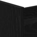 Trolley pentru Depozitare Îngust Stejar Negru 60 x 20 x 82 cm - WALTI WALTI