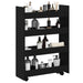 Trolley pentru Depozitare Îngust Stejar Negru 60 x 20 x 82 cm - WALTI WALTI