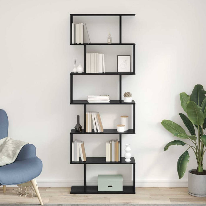 Dulap pentru cărți Negru 70 x 24 x 193.5 cm Lemn compozit - WALTI WALTI