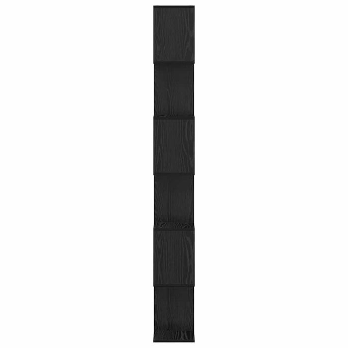 Dulap pentru cărți Negru 70 x 24 x 193.5 cm Lemn compozit - WALTI WALTI