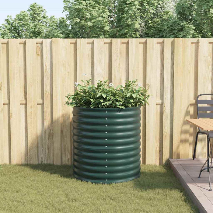 Strat înălțat de grădină Verde 80 x 80 x 81 cm Oțel - WALTI WALTI