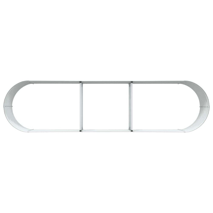 Strat înălțat de grădină Verde 320 x 80 x 44 cm Oțel - WALTI WALTI