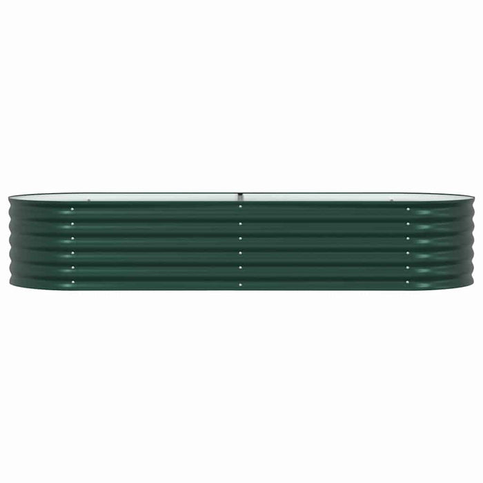 Strat înălțat de grădină Verde 240 x 80 x 44 cm Oțel - WALTI WALTI