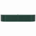 Strat înălțat de grădină Verde 240 x 80 x 44 cm Oțel - WALTI WALTI