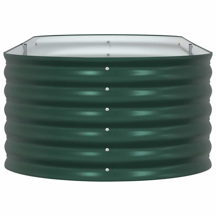 Strat înălțat de grădină Verde 240 x 80 x 44 cm Oțel - WALTI WALTI