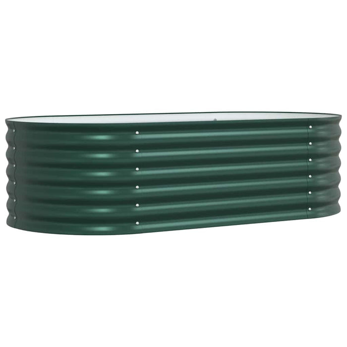 Strat înălțat de grădină Verde 160 x 80 x 44 cm Oțel - WALTI WALTI
