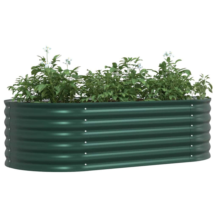 Strat înălțat de grădină Verde 160 x 80 x 44 cm Oțel - WALTI WALTI