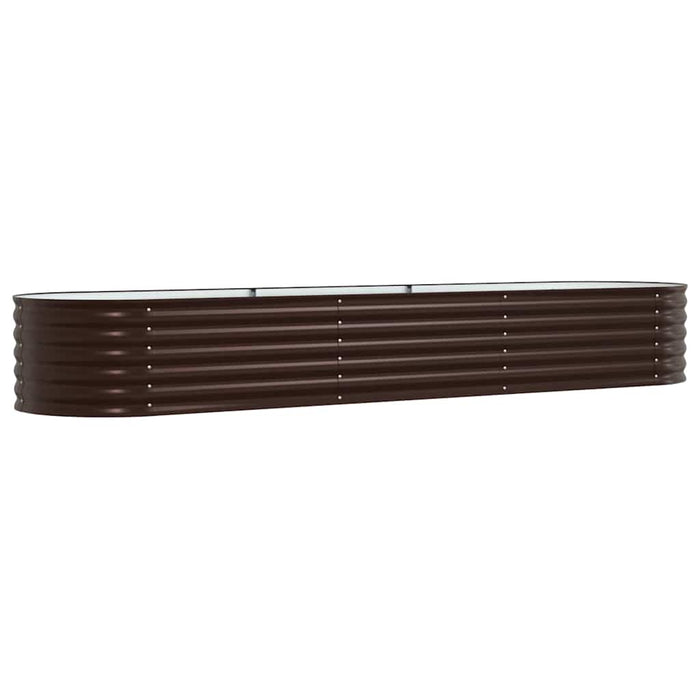 Strat înălțat de grădină Maro 320 x 80 x 44 cm Oțel - WALTI WALTI
