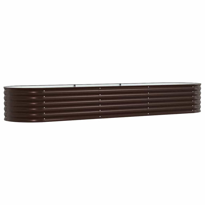 Strat înălțat de grădină Maro 320 x 80 x 44 cm Oțel - WALTI WALTI