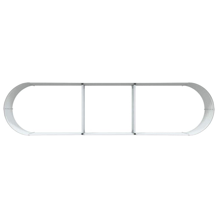Strat înălțat de grădină Maro 320 x 80 x 44 cm Oțel - WALTI WALTI