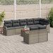 Set de canapele pentru grădină 9 pcs Gri Rattan poli - WALTI WALTI