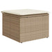 Set de canapele pentru grădină cu pernă 6 pcs Bej Rattan poli - WALTI WALTI