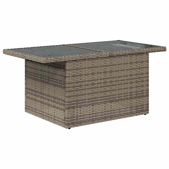Set de canapele pentru grădină 8 buc. Gri Rattan poli - WALTI WALTI