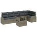 Set de canapele pentru grădină 7 pcs Gri 100 x 55 x 73 cm - WALTI WALTI