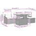 Set de canapele pentru grădină cu pernă 6 pcs Gri deschis - WALTI WALTI