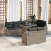 Set de canapele pentru grădină 9 pcs Gri 100 x 55 x 73 cm - WALTI WALTI