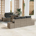 Set de canapele pentru grădină 6 pcs Gri 100 x 55 x 73 cm - WALTI WALTI