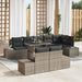 Set de canapele pentru grădină 9 pcs Gri 100 x 55 x 73 cm - WALTI WALTI