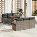 Set de canapele pentru grădină 7 pcs Gri 100 x 55 x 73 cm - WALTI WALTI