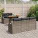 Set de canapele pentru grădină 6 pcs Gri 100 x 55 x 73 cm - WALTI WALTI