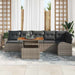 Set de canapele pentru grădină 7 pcs Gri 100 x 55 x 73 cm - WALTI WALTI